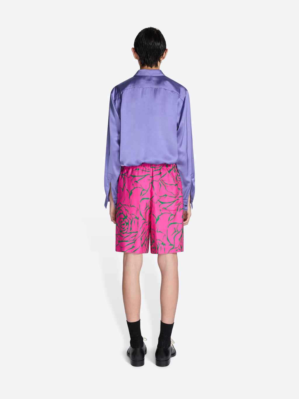 Satin Zip Shirt