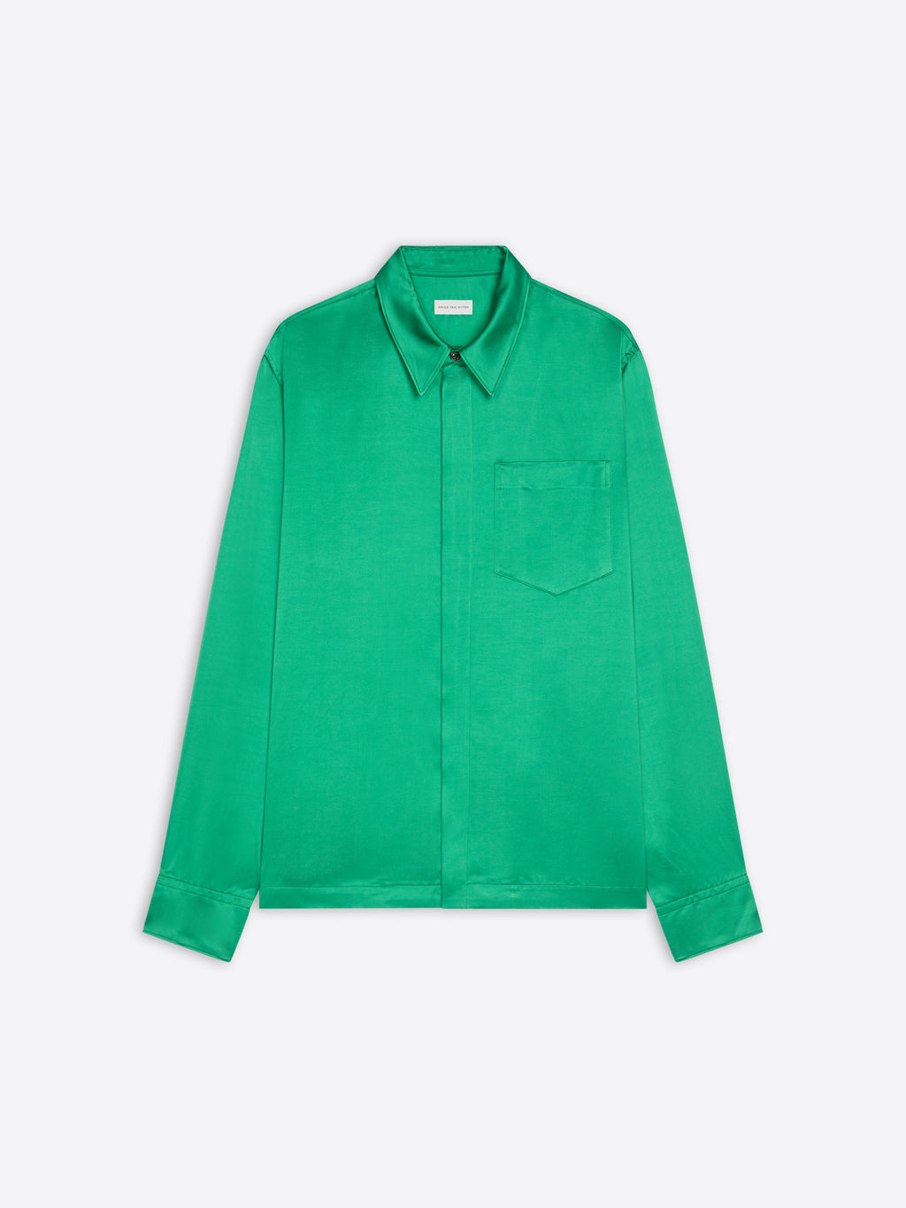 Satin Zip Shirt