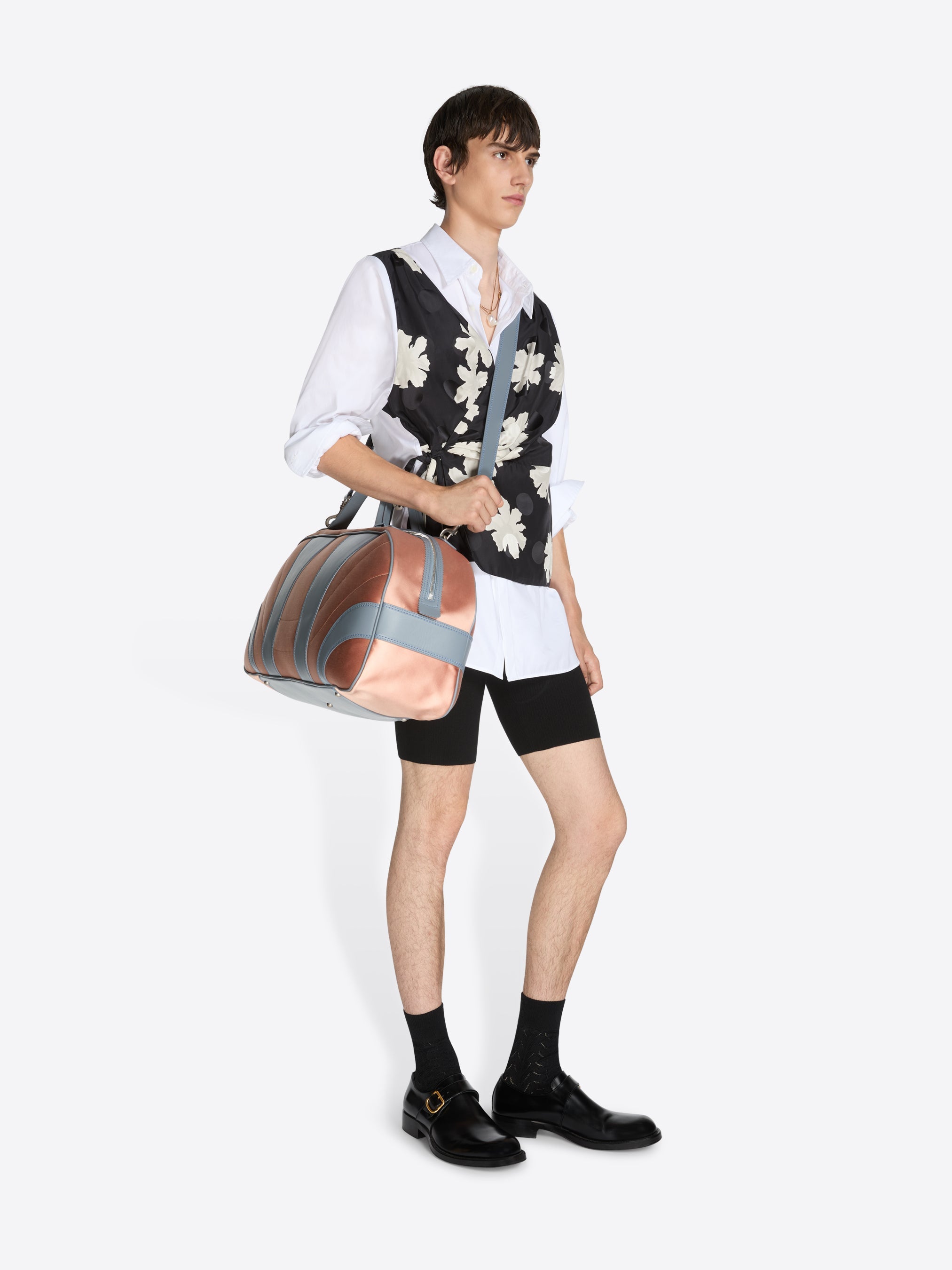 Satin Weekend Bag