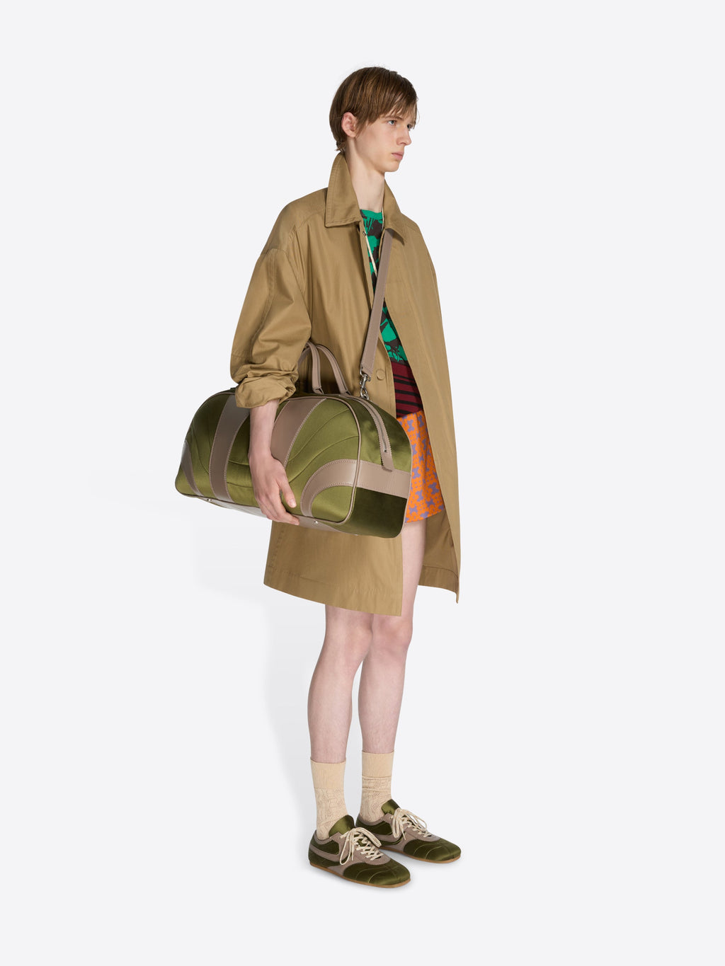 Satin Weekend Bag