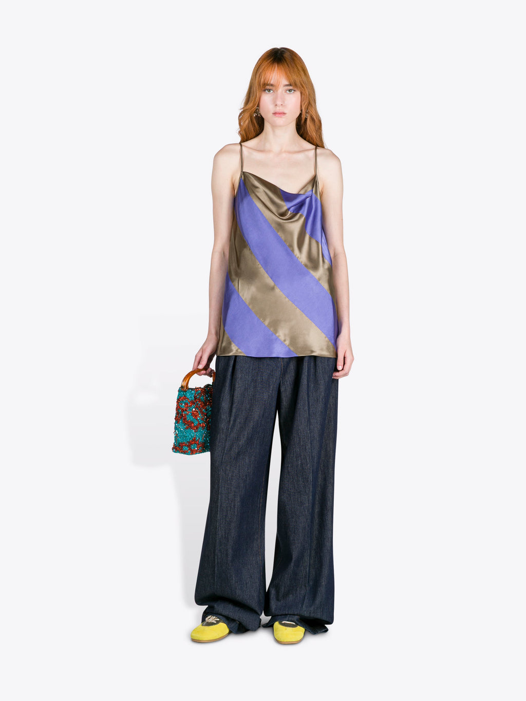 Satin Tank Top