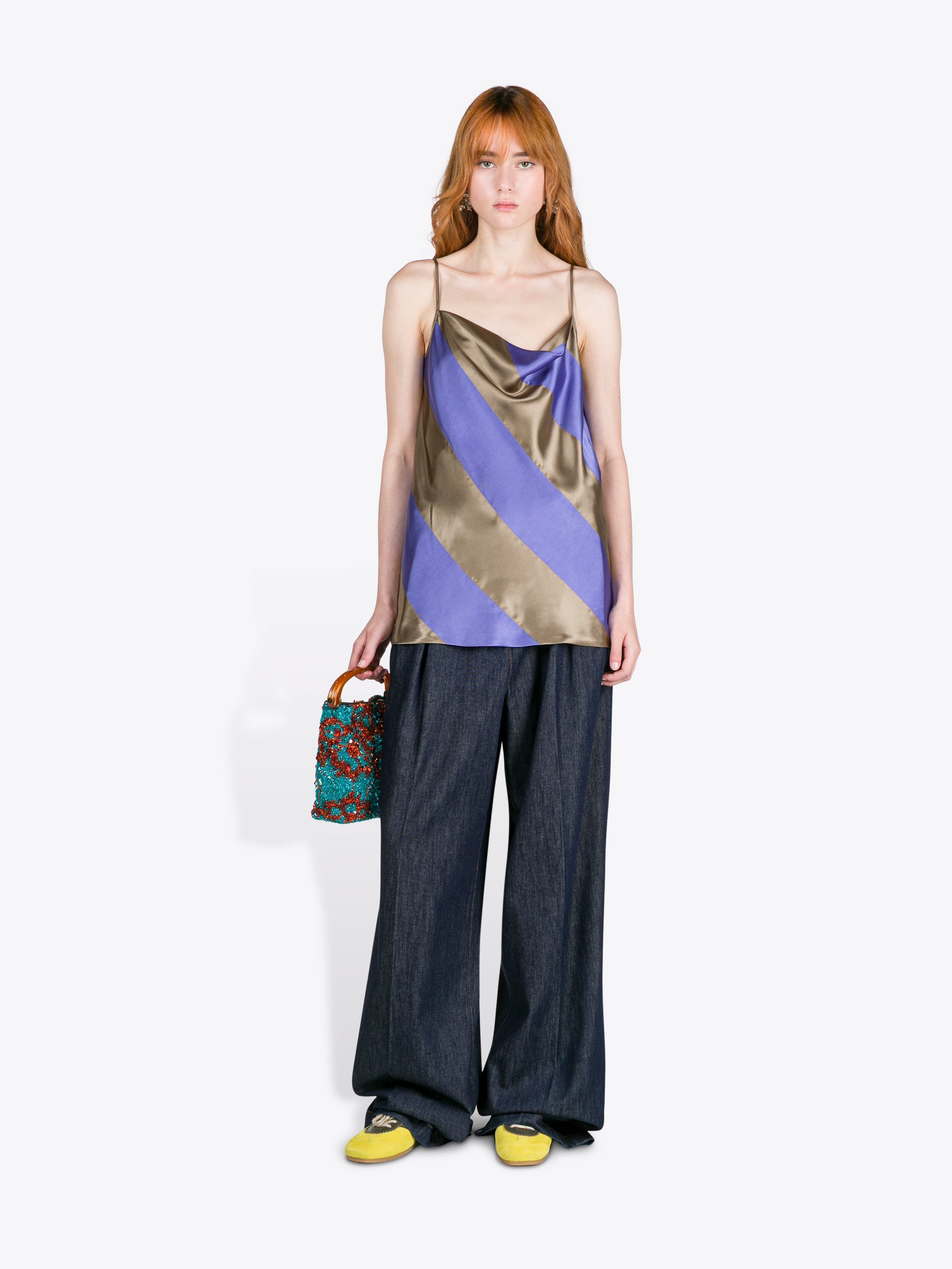 Satin Tank Top