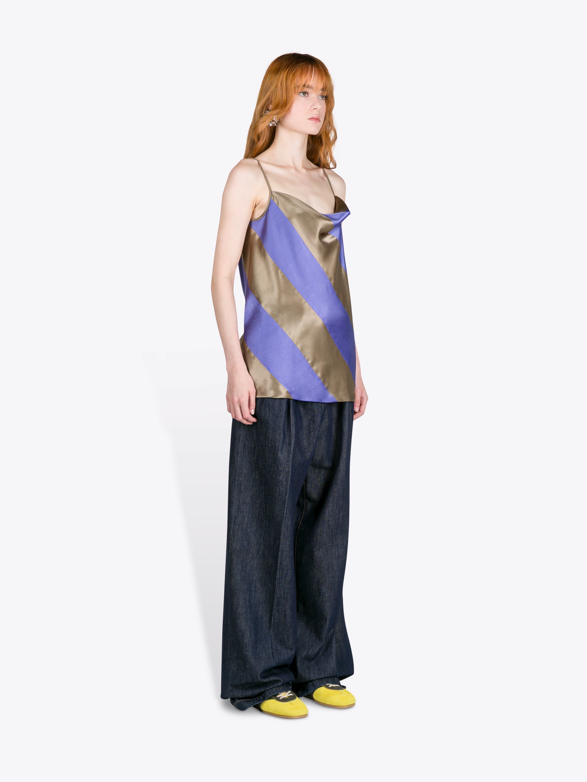 Satin Tank Top