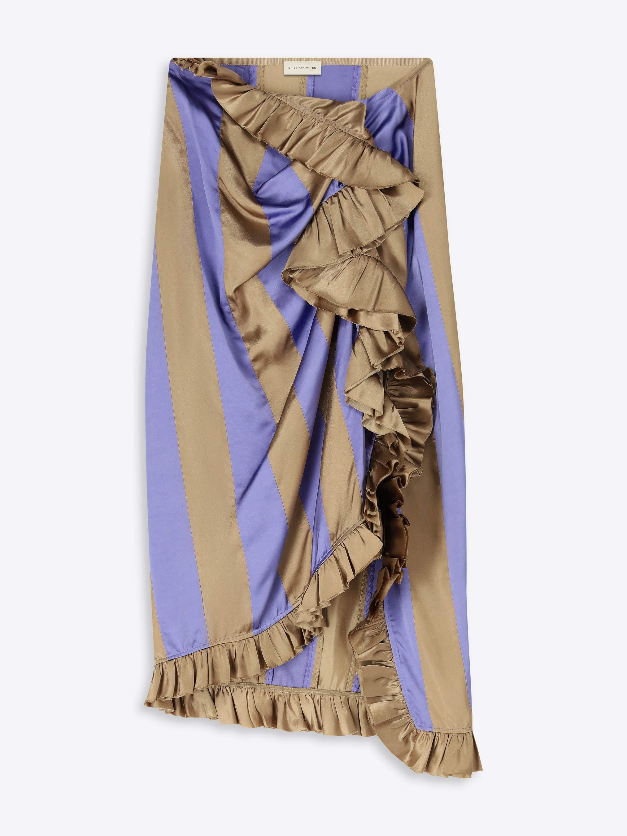 Satin Midi Skirt